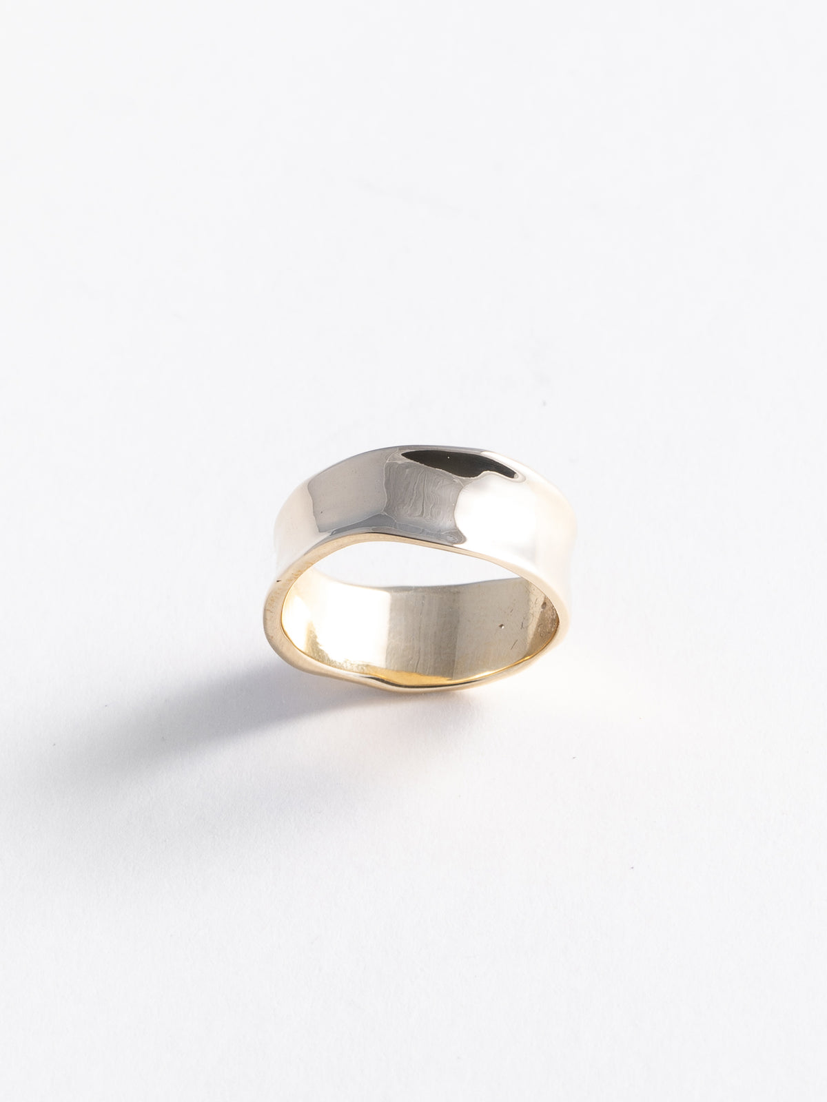 COAST Ring in gold plated bronze