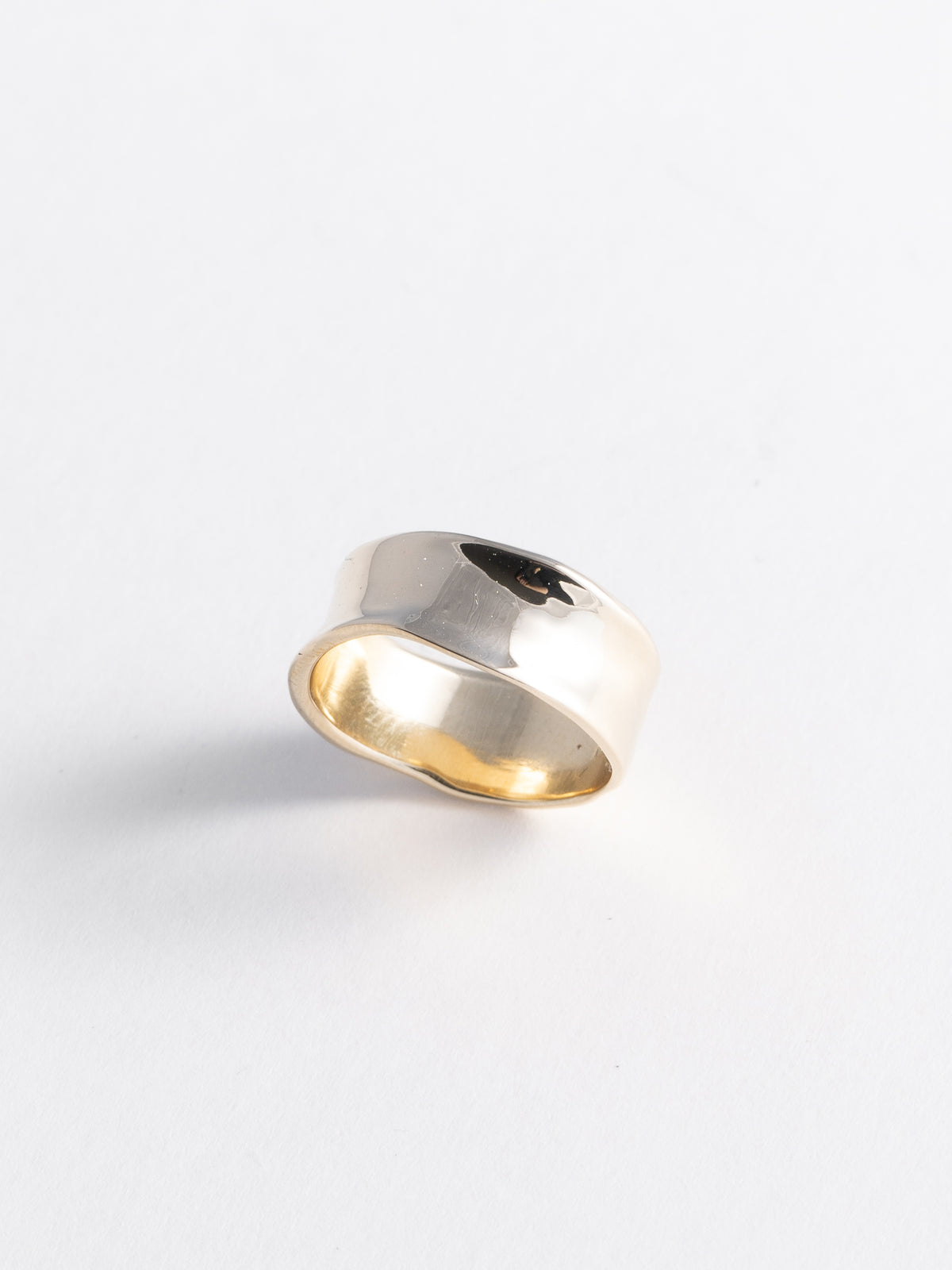 COAST Ring in gold plated bronze