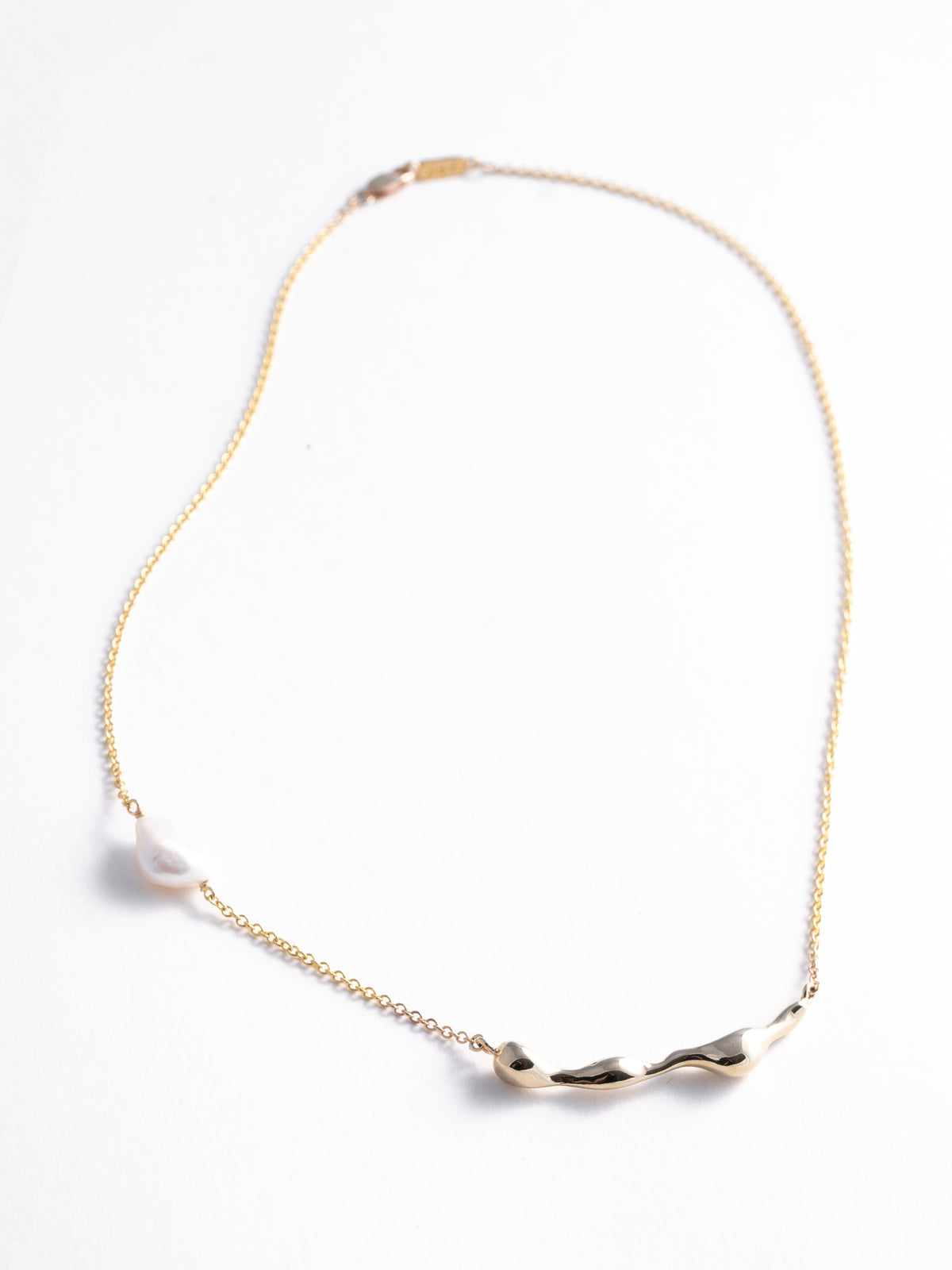 CORA Necklace in gold plated bronze