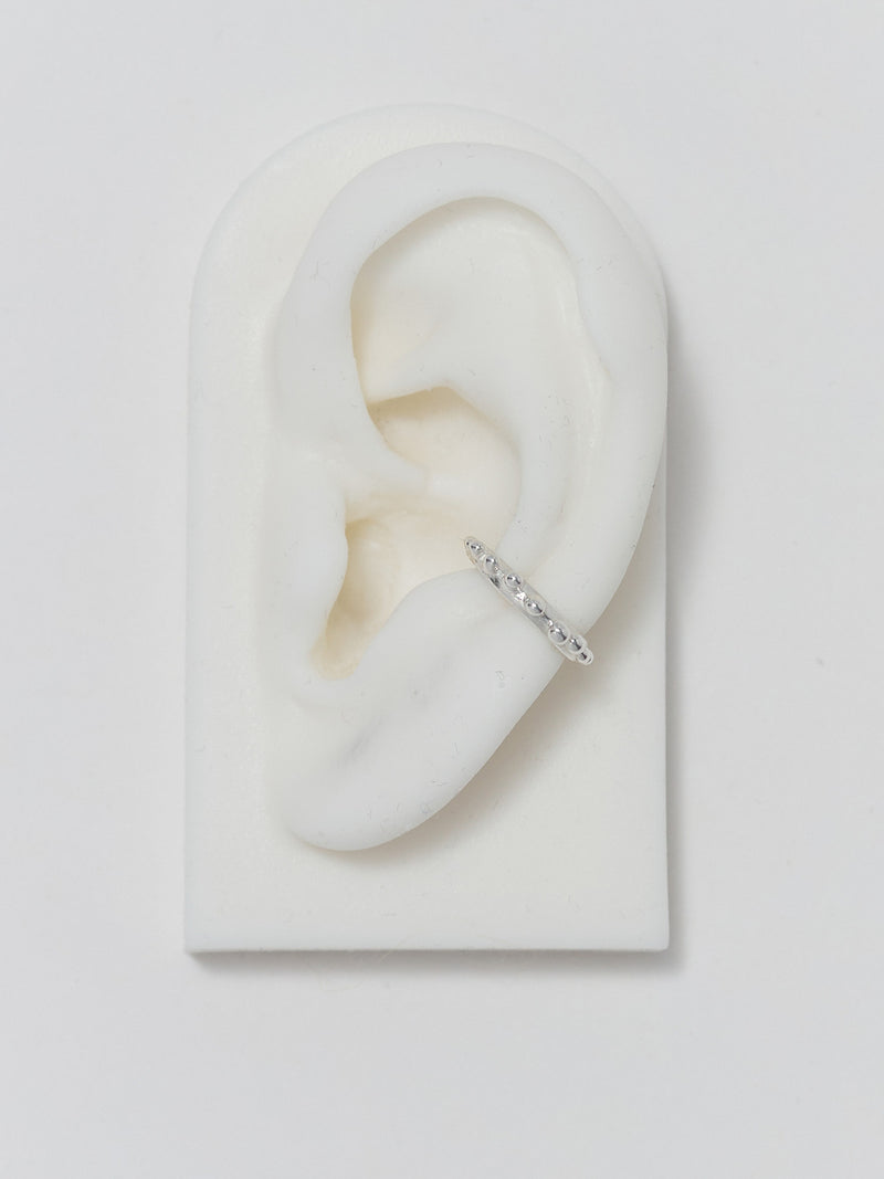 FARIS DOTTO EAR CUFF MINI IN SILVER