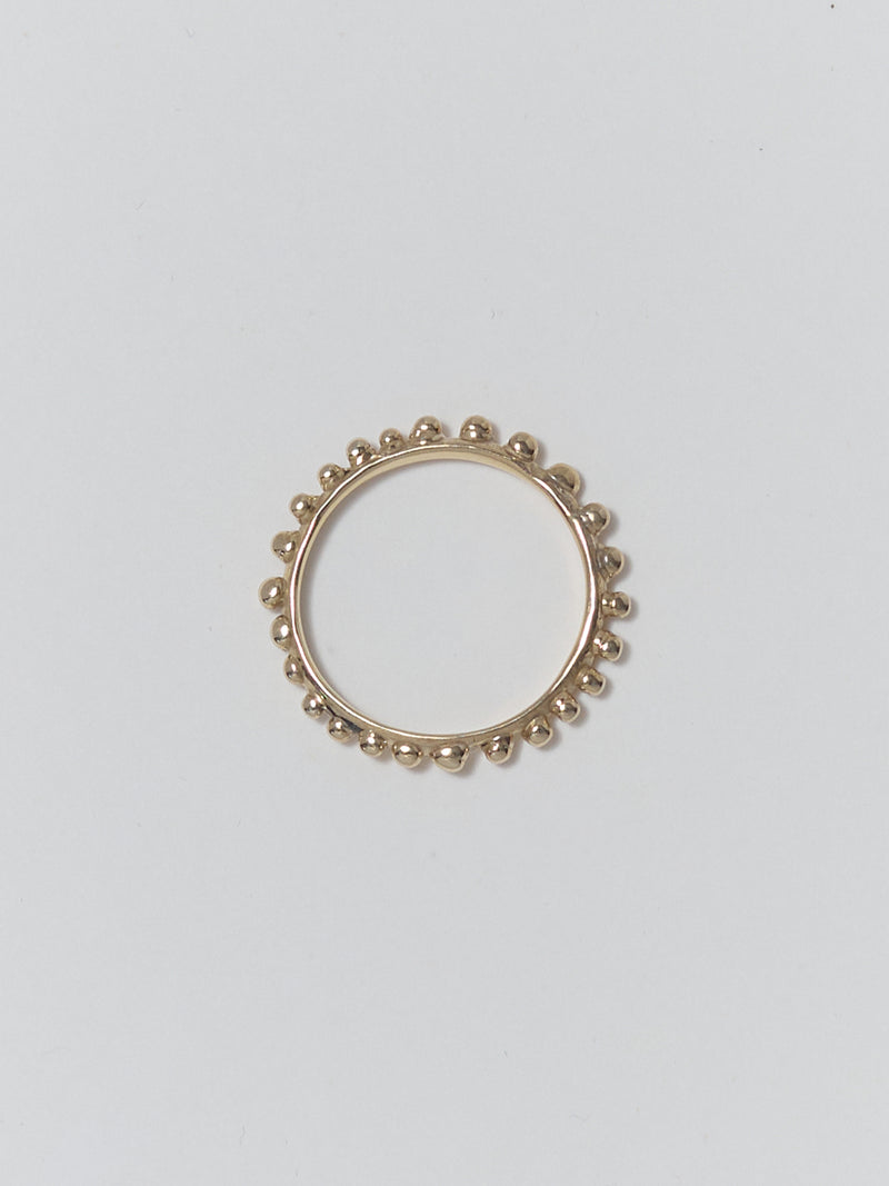 DOTTO Ring Mini in 14k Gold by FARIS