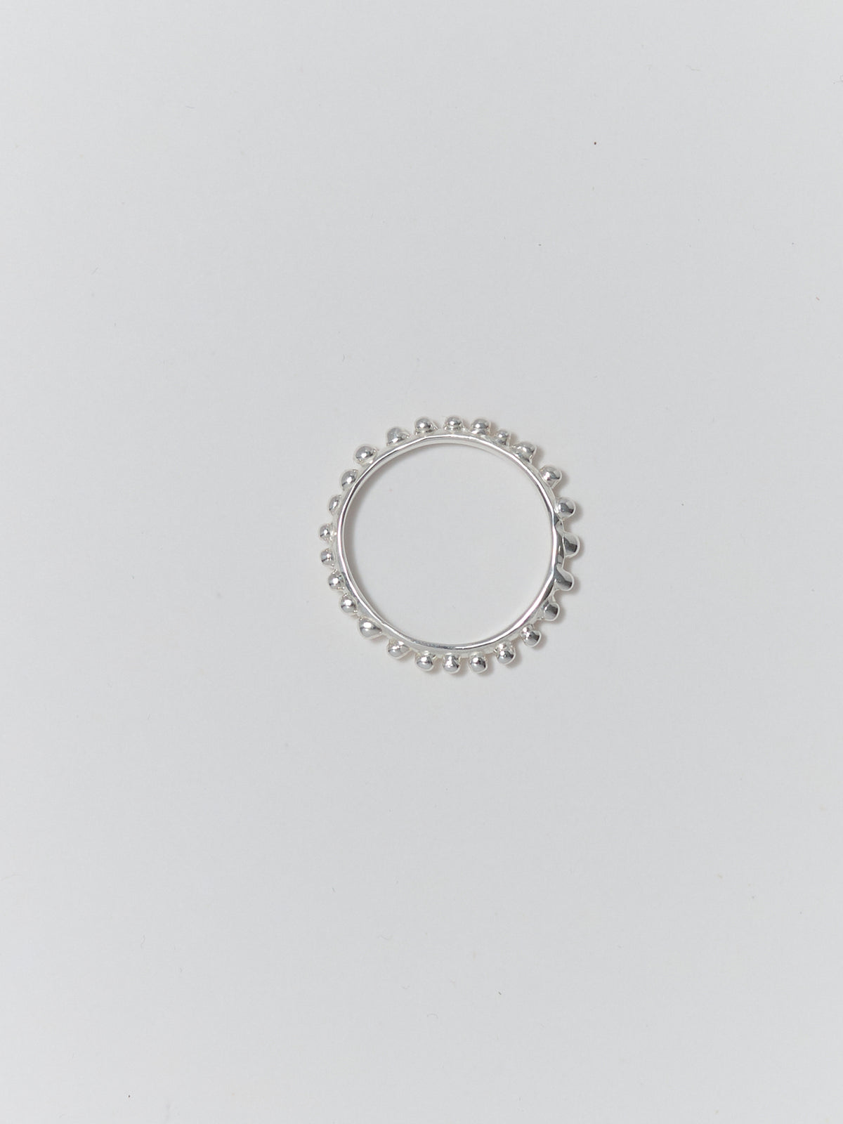 DOTTO Ring Mini in Silver by FARIS