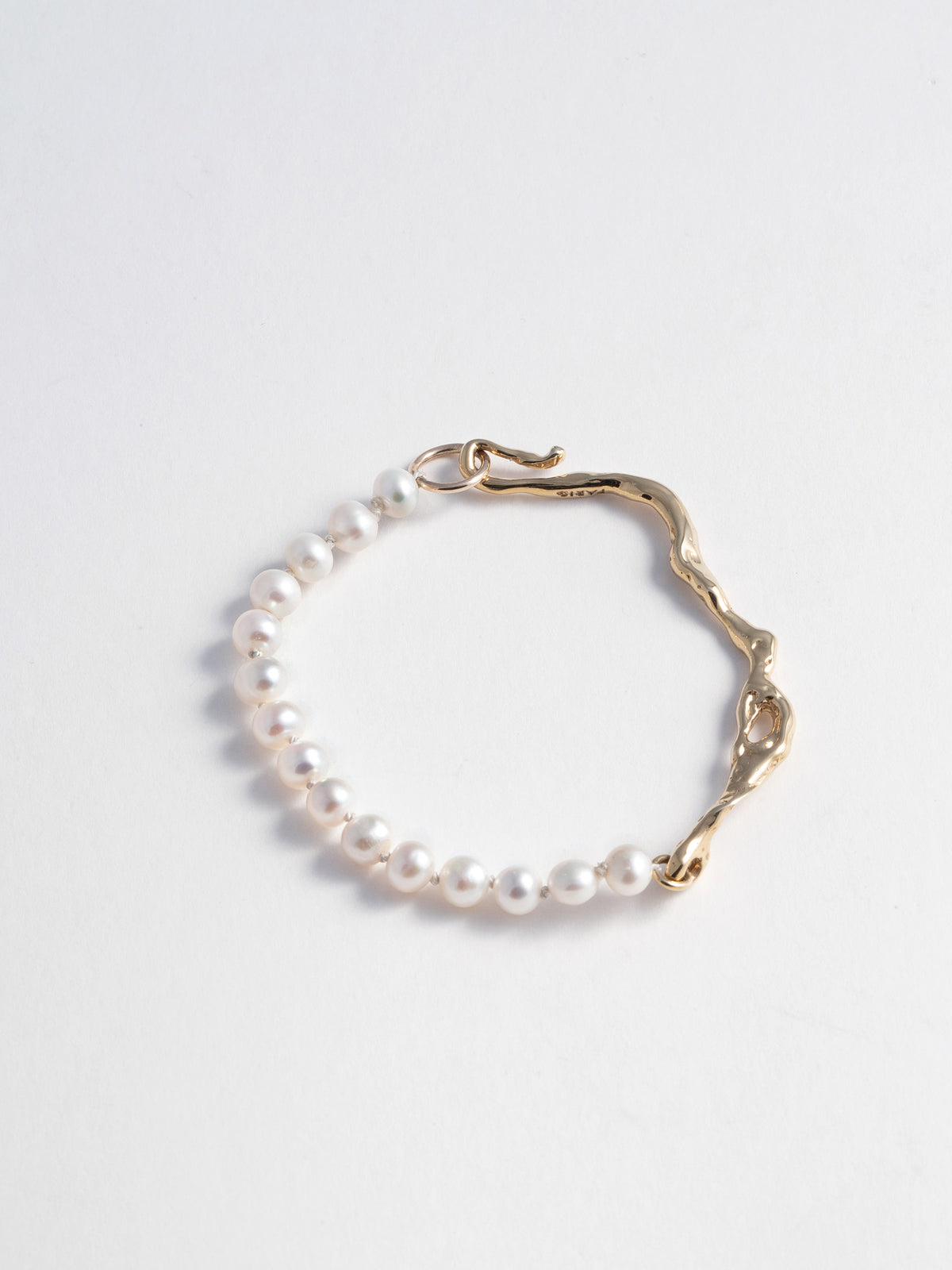 Product image of FARIS DRIP PERLA Bracelet in gold-plated bronze
