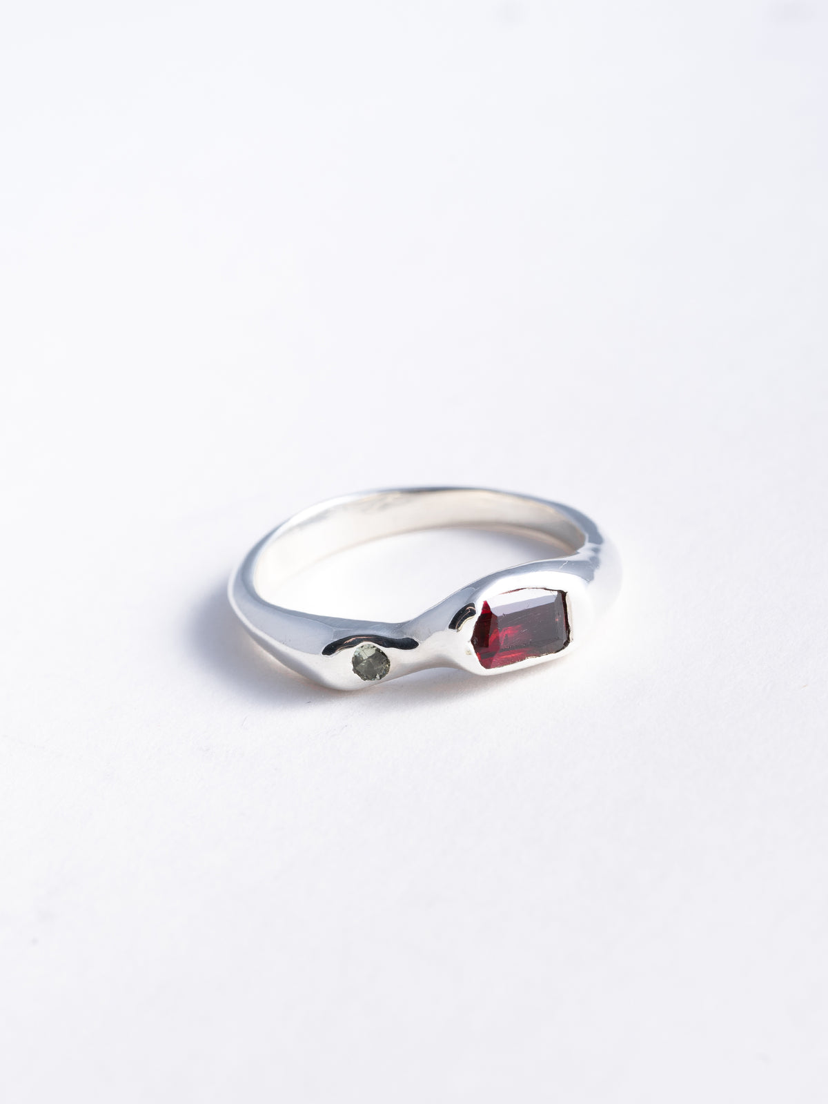 MER Ring in sterling silver