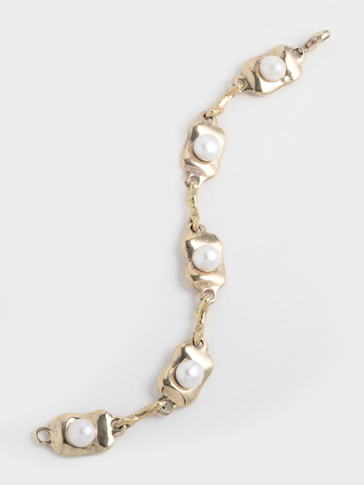 OSTRA bracelet in gold plated bronze