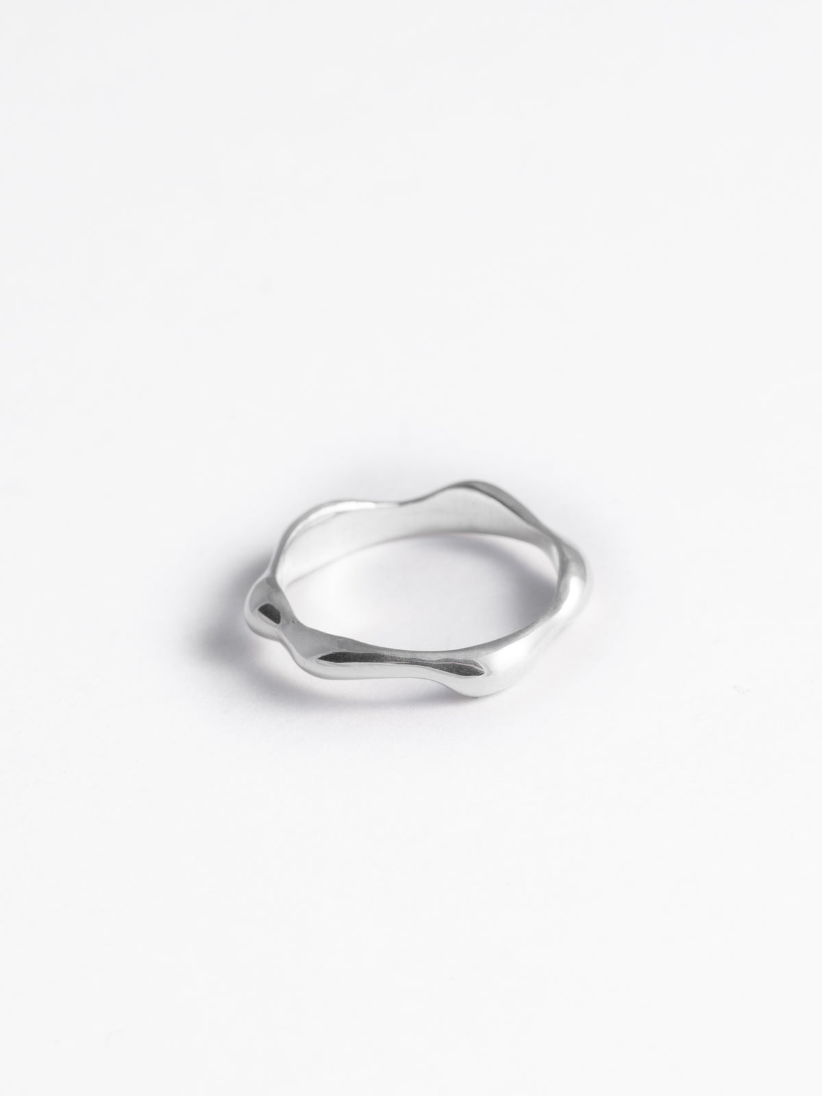 SEEP SLIM band in sterling silver