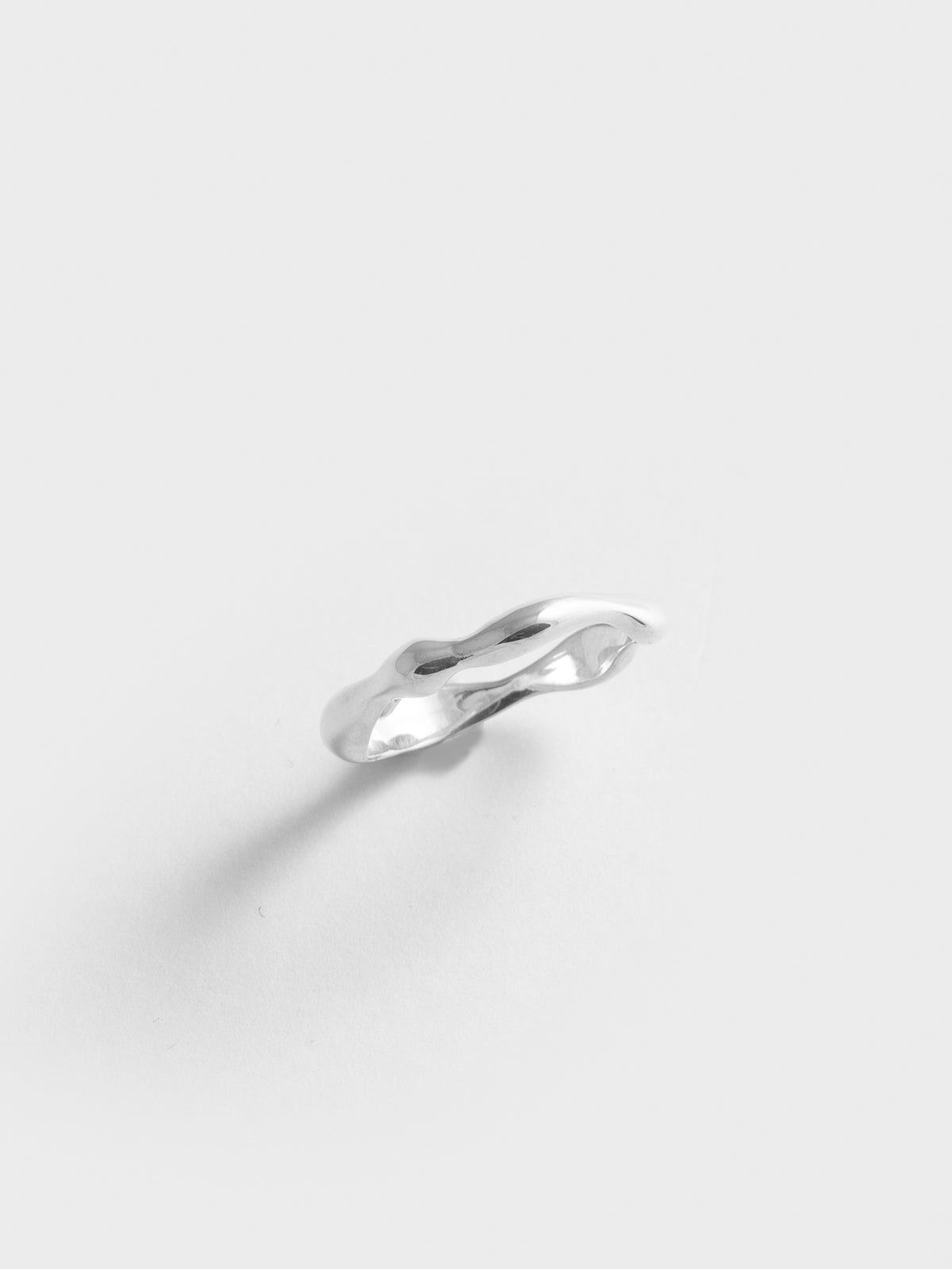 SEEP SLIM band in sterling silver