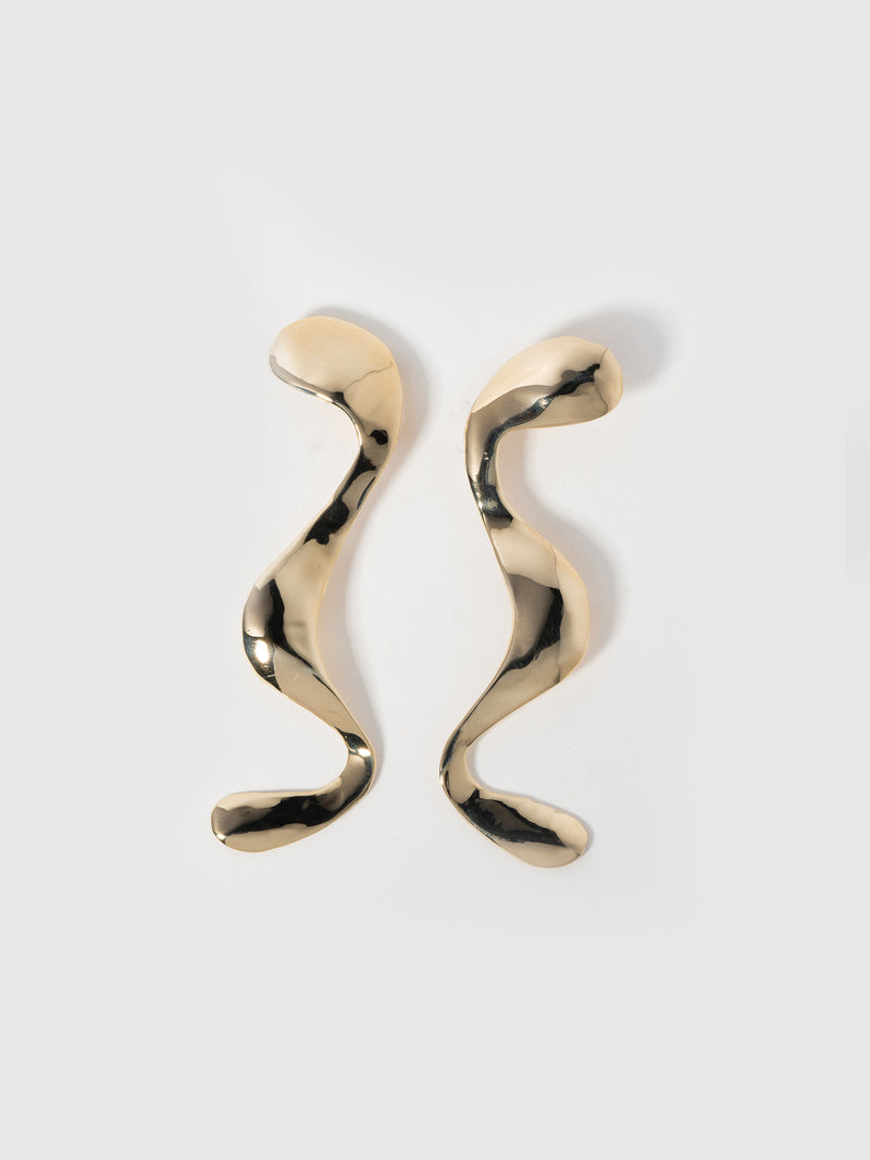 FARIS VIVA Earrings in 14k Gold Plate