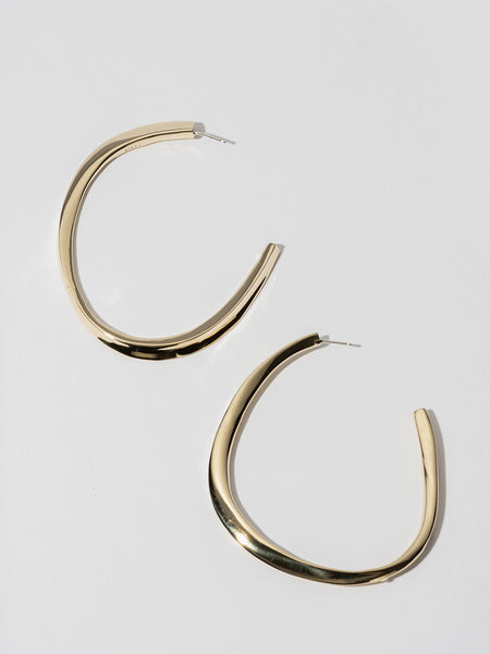 経典ブランド FARIS Large VERO Hoops フープピアス アクセサリー