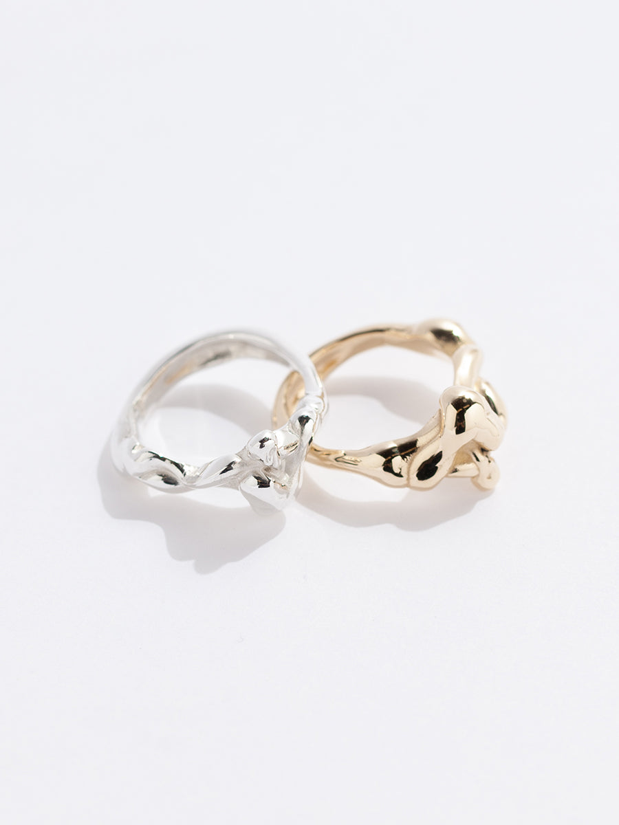 Real Solid Silver Band Ring jointless - chandi ka bejod challa | eBay