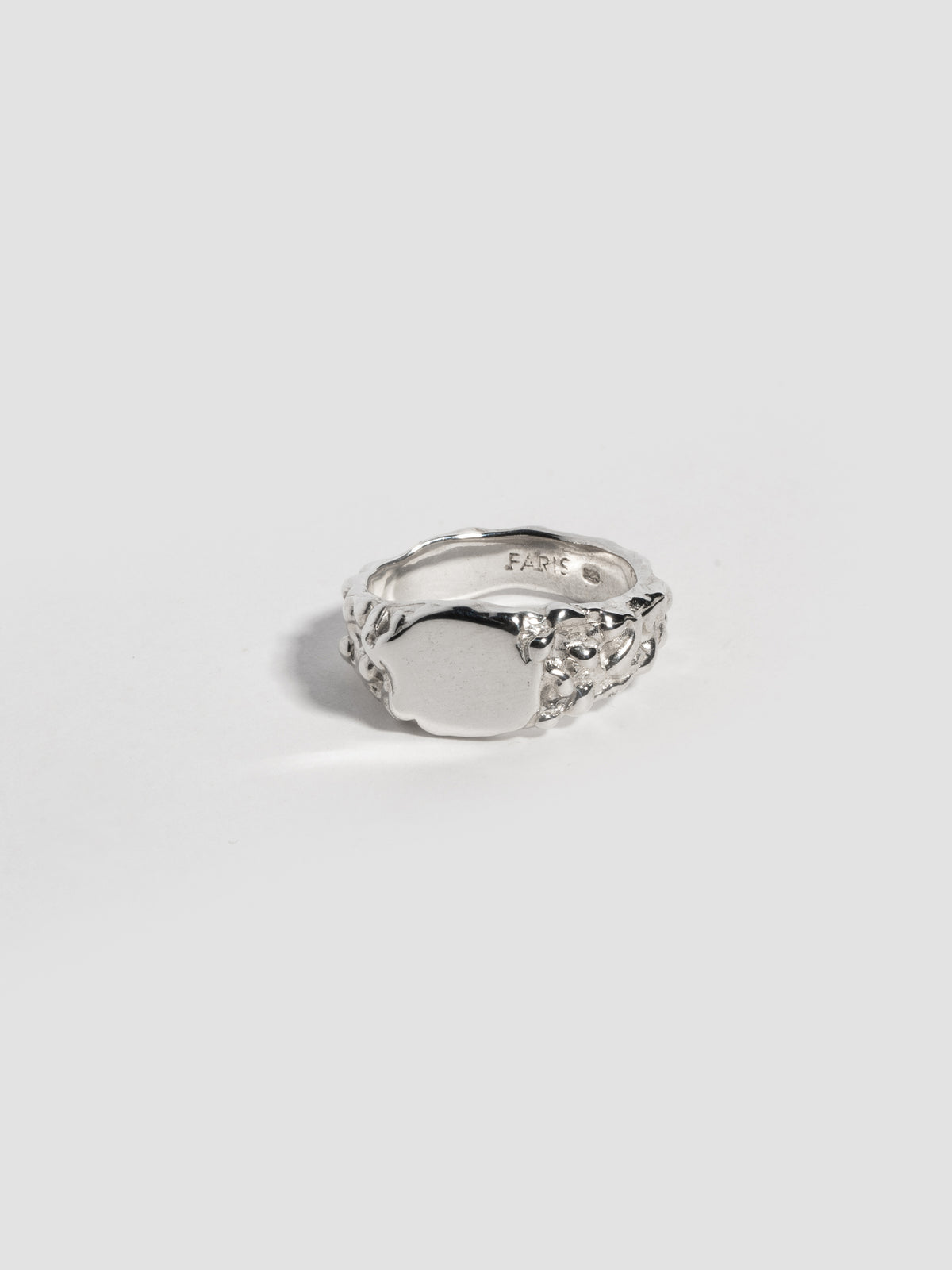ROCA Signet Small Ring in sterling silver